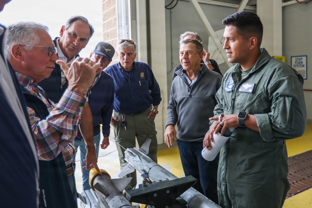 MCAS Beaufort Young Presidents Emeriti tour