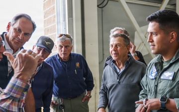 MCAS Beaufort Young Presidents Emeriti tour