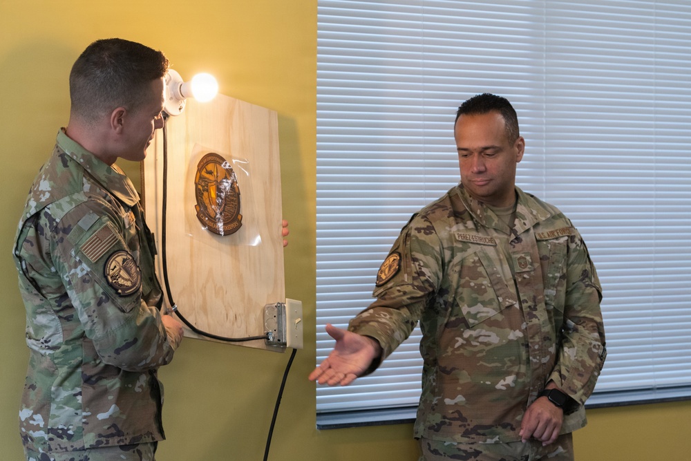 346th AES welcoming