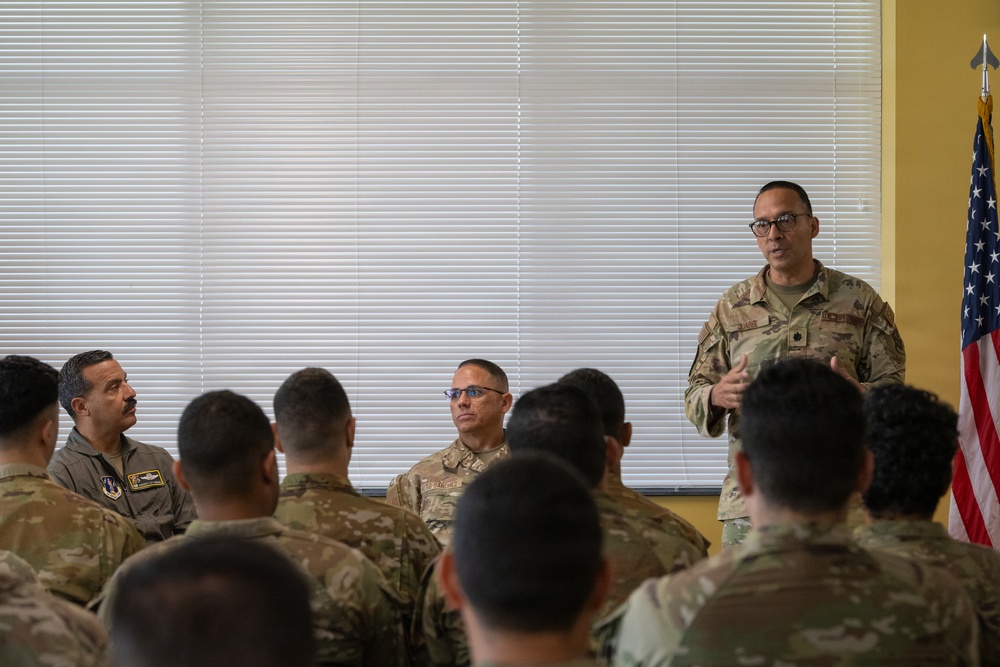346th AES welcoming