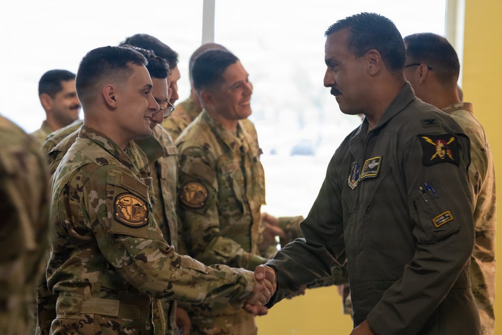 346th AES welcoming