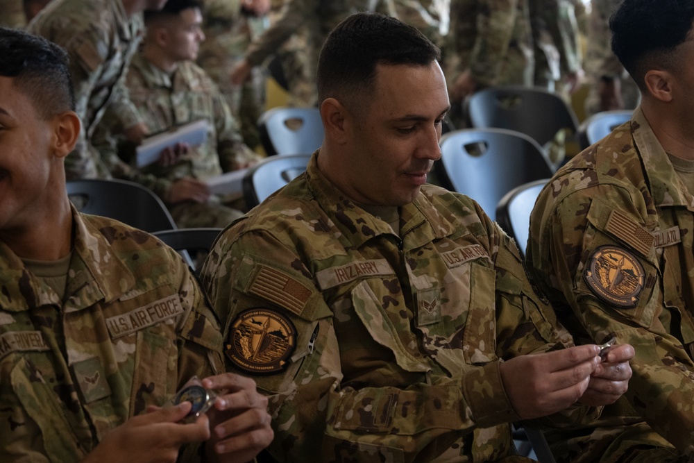 346th AES welcoming