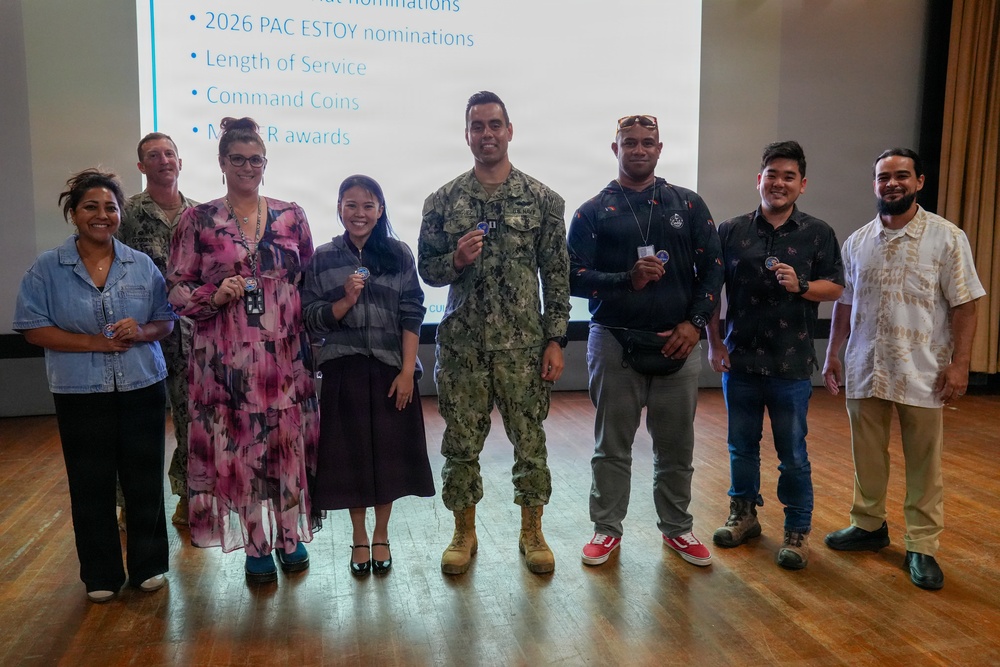 NAVFAC Pacific Commander Speaks at OICC PHNSY All-Hands