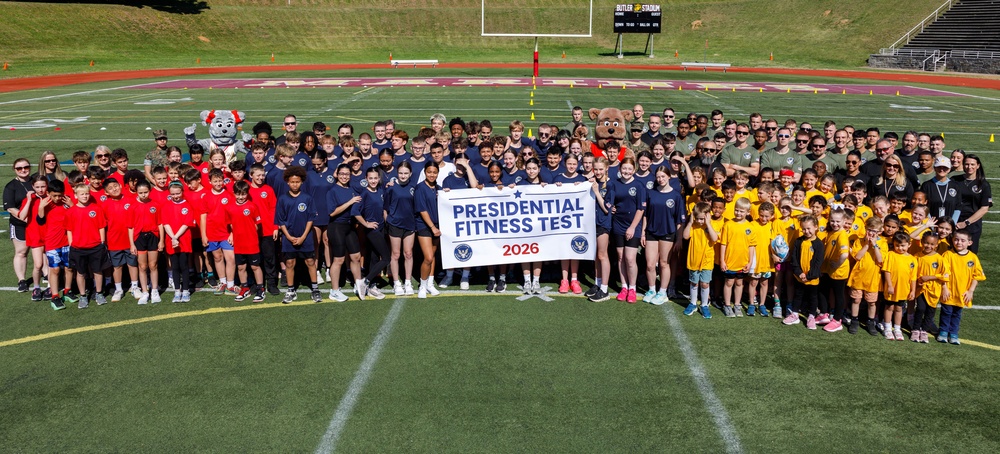 Quantico Hosts Presidential Fitness Test
