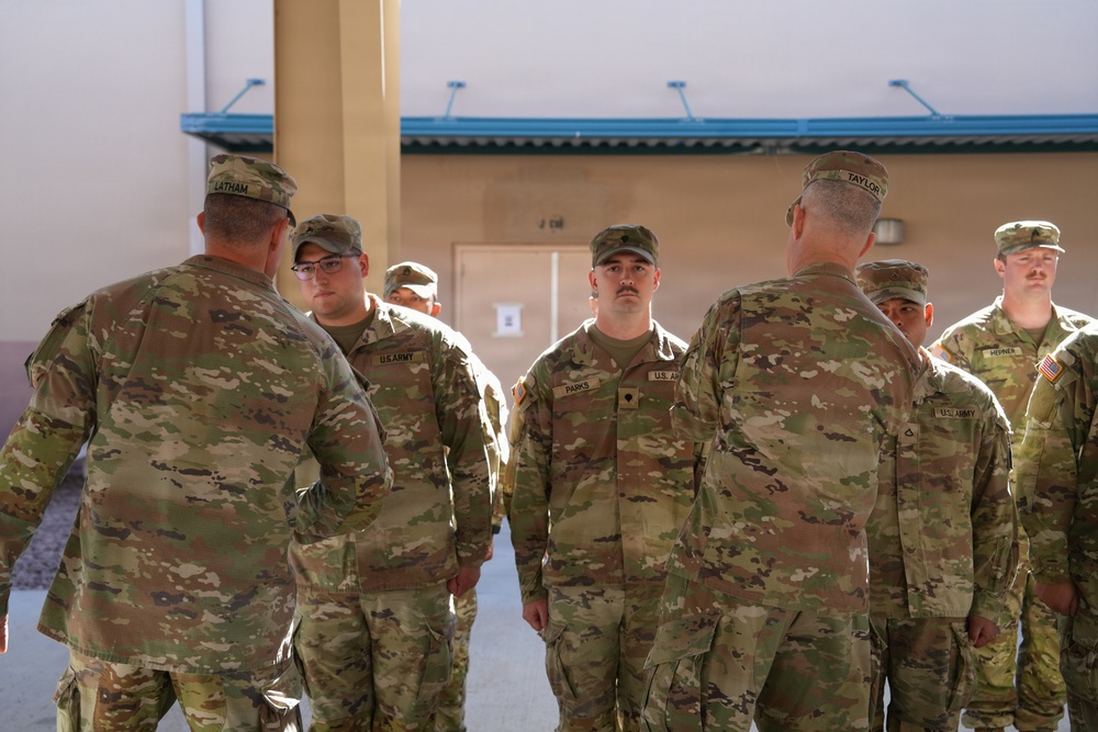 A New Badge of Honor: 4-6 Infantry Soldiers Recognized for Gunnery Excellence