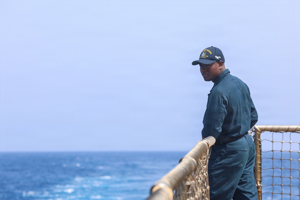 USS Thomas Hudner Conducts Operations