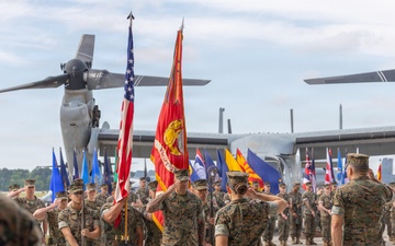 Sgt. Maj. Campbell  retirement ceremony