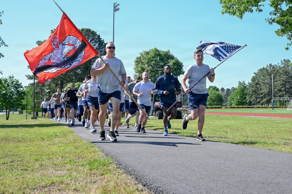 Little Rock AFB Hosts Annual Port Dawg Memorial Run