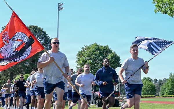 Little Rock AFB Hosts Annual Port Dawg Memorial Run