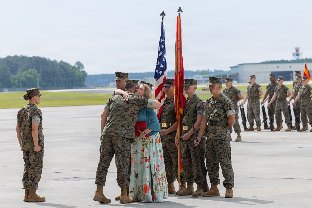Sgt. Maj. Campbell  retirement ceremony