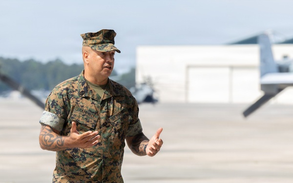 Sgt. Maj. Campbell  retirement ceremony