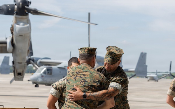 Sgt. Maj. Campbell  retirement ceremony