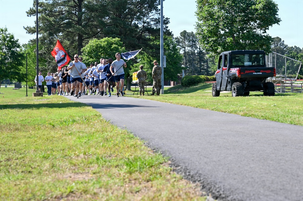 Little Rock AFB Hosts Annual Port Dawg Memorial Run
