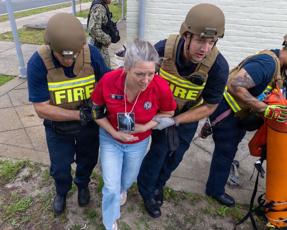 NAS Pensacola, Escambia County Sheriff’s Office Conduct Joint Security Exercise