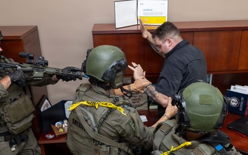 NAS Pensacola, Escambia County Sheriff’s Office Conduct Joint Security Exercise