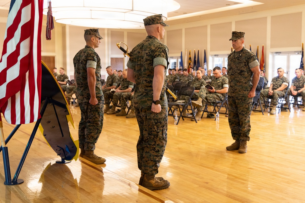26th MEU bids farewell to Taylor, welcomes Haber