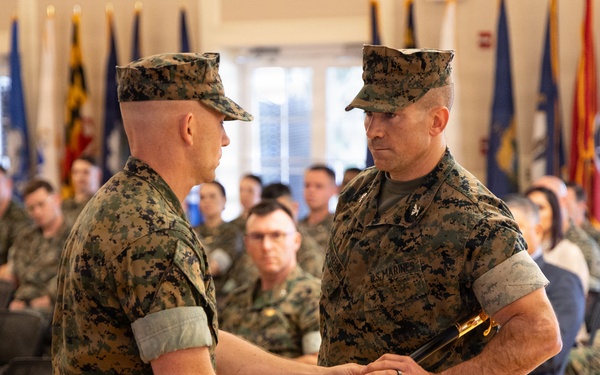 26th MEU bids farewell to Taylor, welcomes Haber