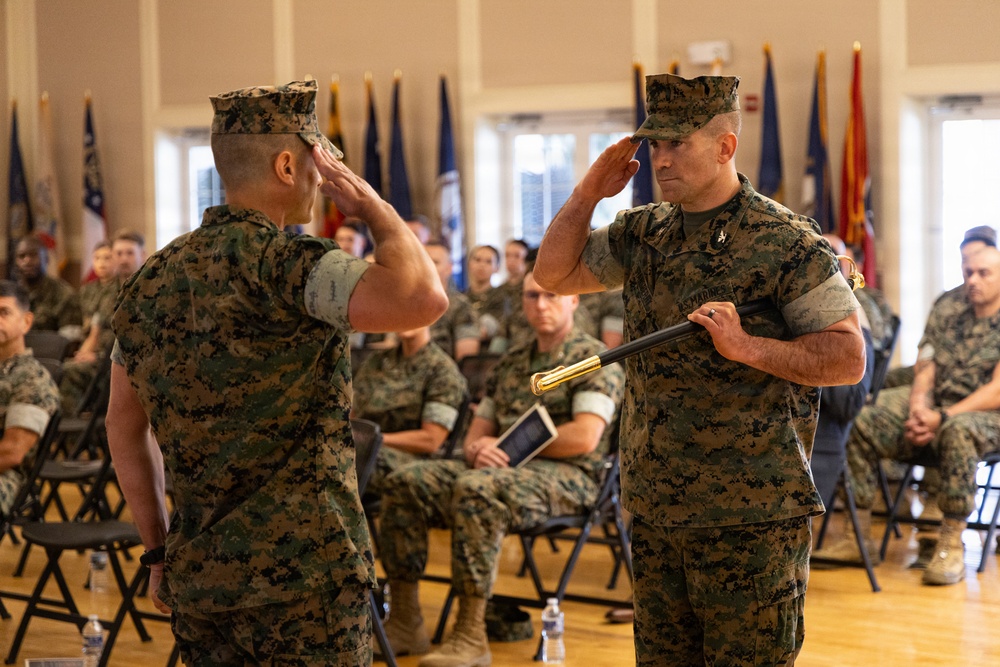 26th MEU bids farewell to Taylor, welcomes Haber