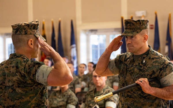 26th MEU bids farewell to Taylor, welcomes Haber