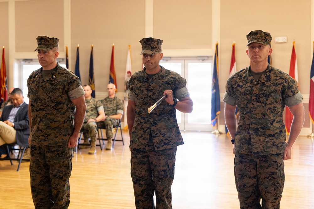 26th MEU bids farewell to Taylor, welcomes Haber