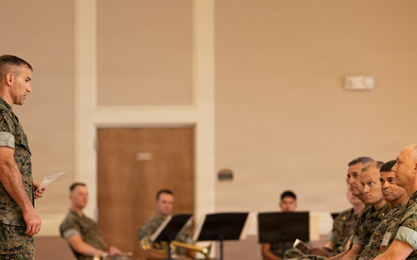 26th MEU bids farewell to Taylor, welcomes Haber