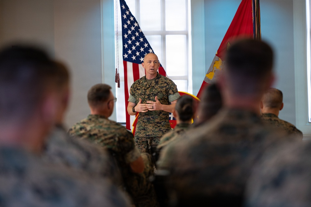 26th MEU bids farewell to Taylor, welcomes Haber
