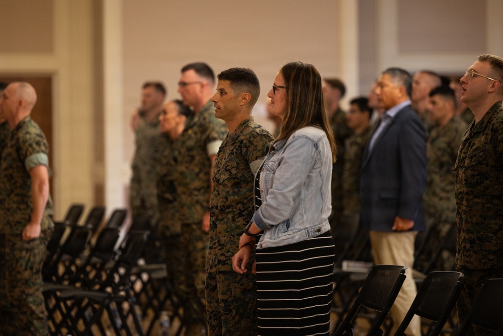 26th MEU bids farewell to Taylor, welcomes Haber