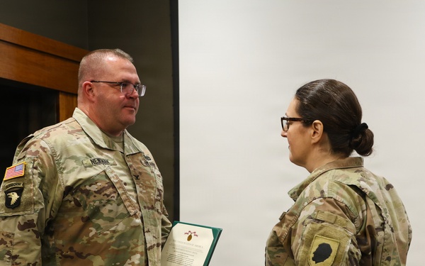 Belvidere Officer Retires from the Illinois Army National Guard After Two and a Half Decades of Selfless Service