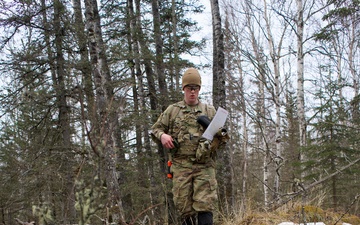 University of Alaska Army ROTC cadets train at Alcantra Armory