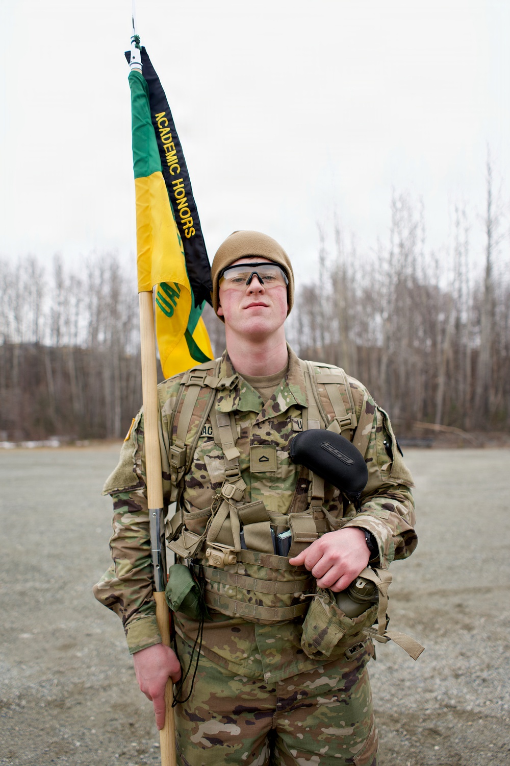University of Alaska Army ROTC cadets train at Alcantra Armory