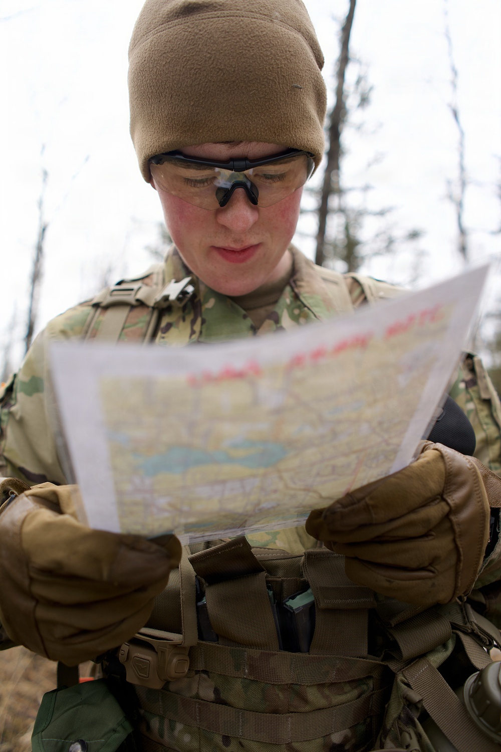 University of Alaska Army ROTC cadets train at Alcantra Armory