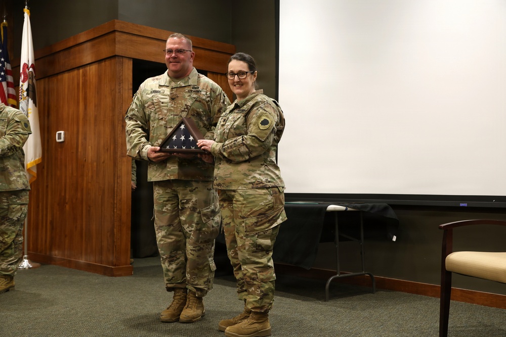 Belvidere Officer Retires from the Illinois Army National Guard After Two and a Half Decades of Selfless Service