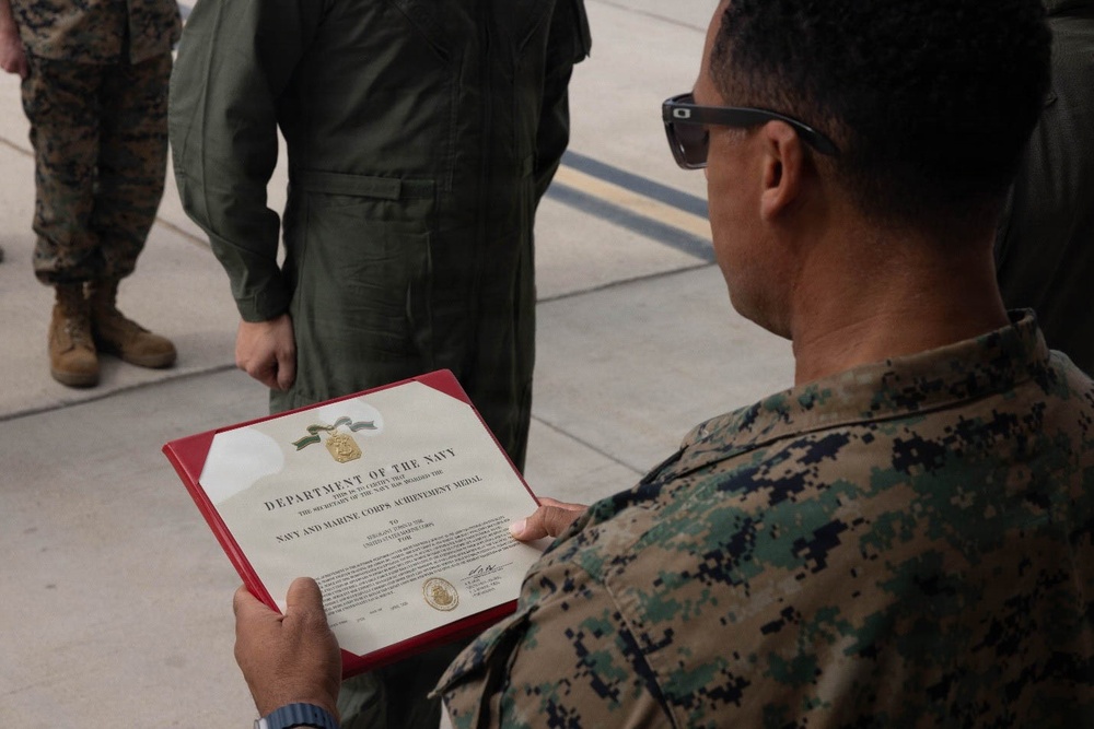 Sgt Sisk Award Ceremony