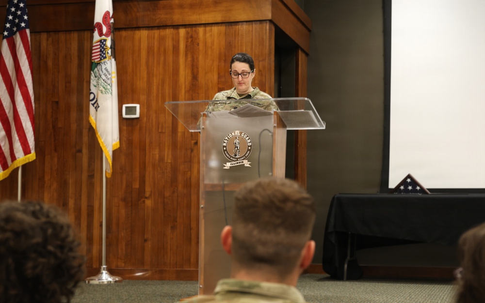 Belvidere Officer Retires from the Illinois Army National Guard After Two and a Half Decades of Selfless Service