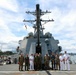 USS Wayne E. Meyer Hosts Foreign Defense Attaché Tour