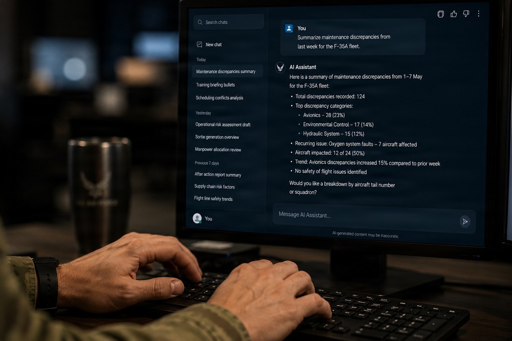Luke Air Force Base shaping how the Air Force integrates artificial intelligence