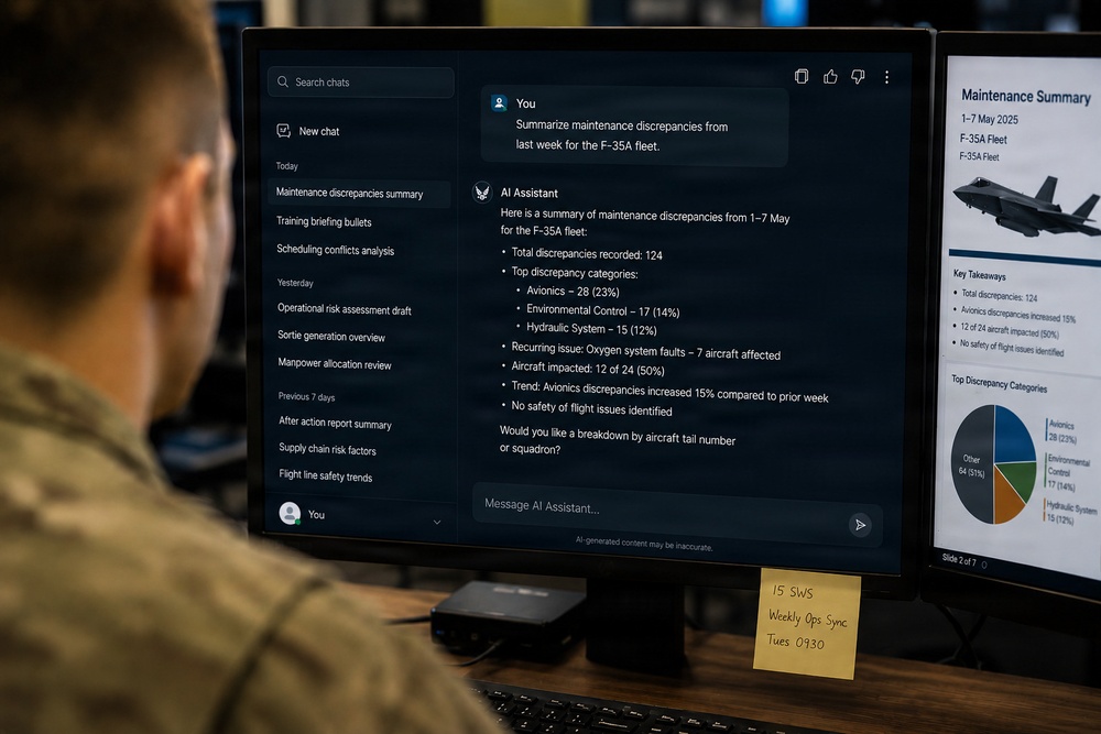 Luke Air Force Base shaping how the Air Force integrates artificial intelligence