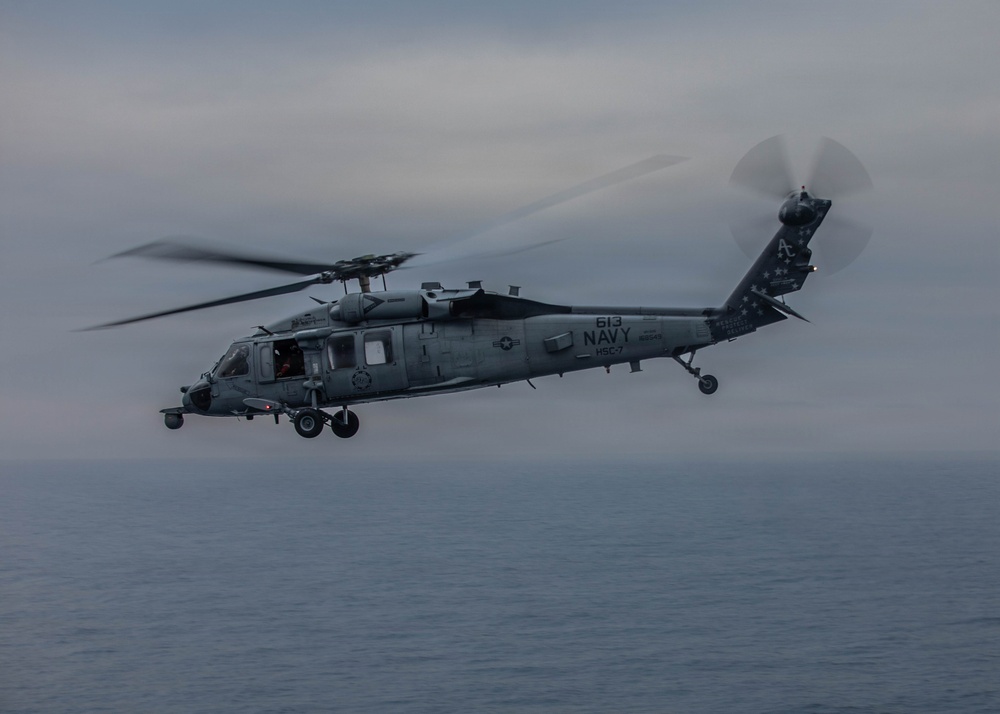 IKE conducts flight deck certification in the Atlantic Ocean