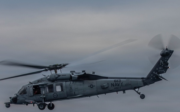 IKE conducts flight deck certification in the Atlantic Ocean