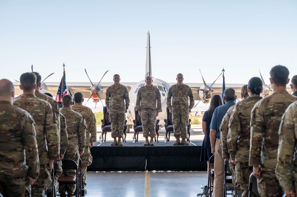355 MXG Change of Command