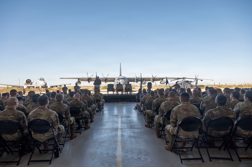 355 MXG Change of Command