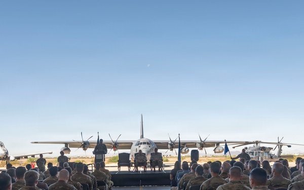 355 MXG Change of Command