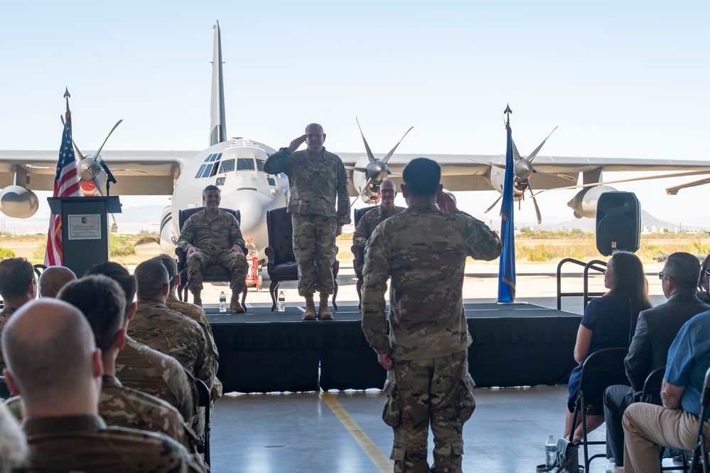 355 MXG Change of Command