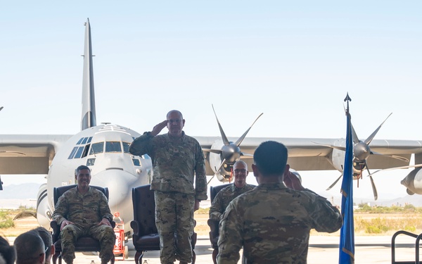 355 MXG Change of Command