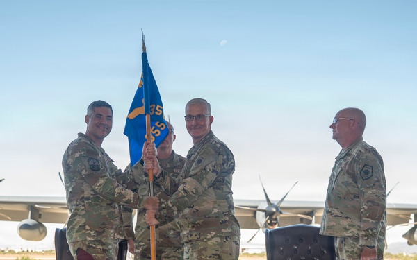 355 MXG Change of Command