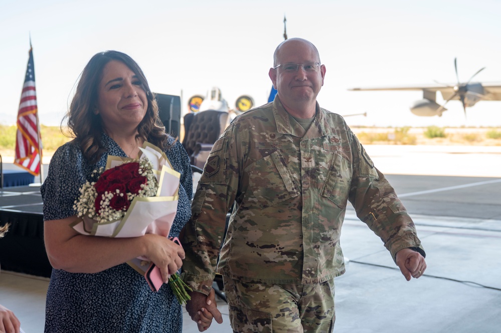 355 MXG Change of Command