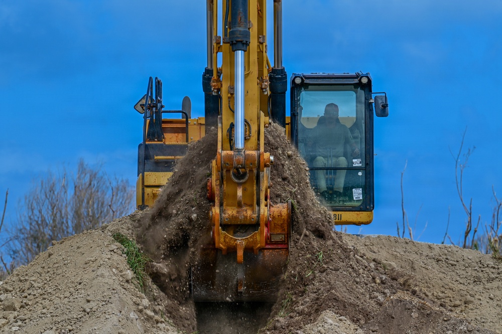 513th RED HORSE rehabilitate, survey land for Tinian’s Northfield