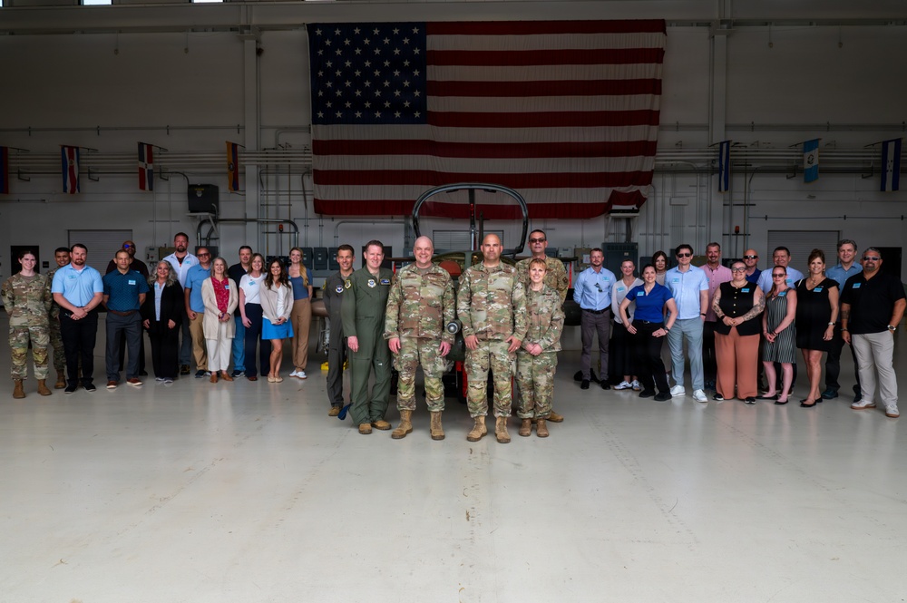 Fairchild AFB civic leaders visit JBSA-Lackland