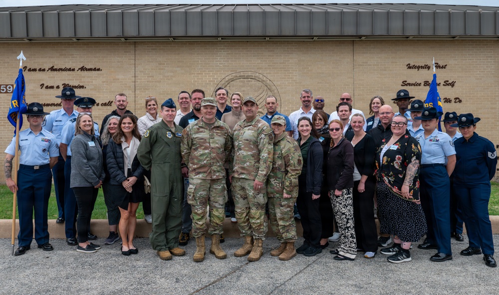 Fairchild AFB civic leaders visit JBSA-Lackland