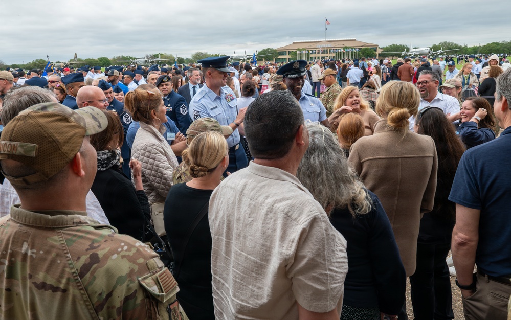 Fairchild AFB civic leaders visit JBSA-Lackland